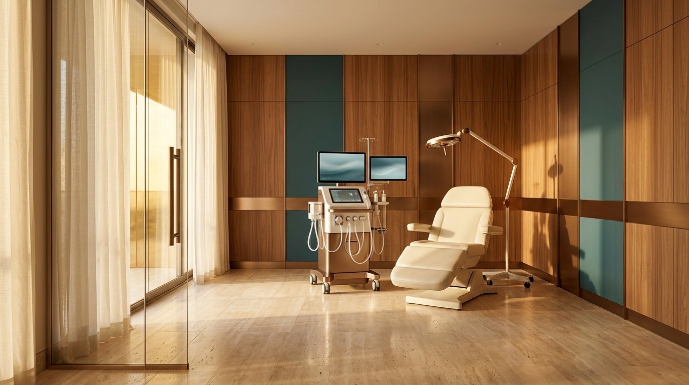 Private physician consultation room