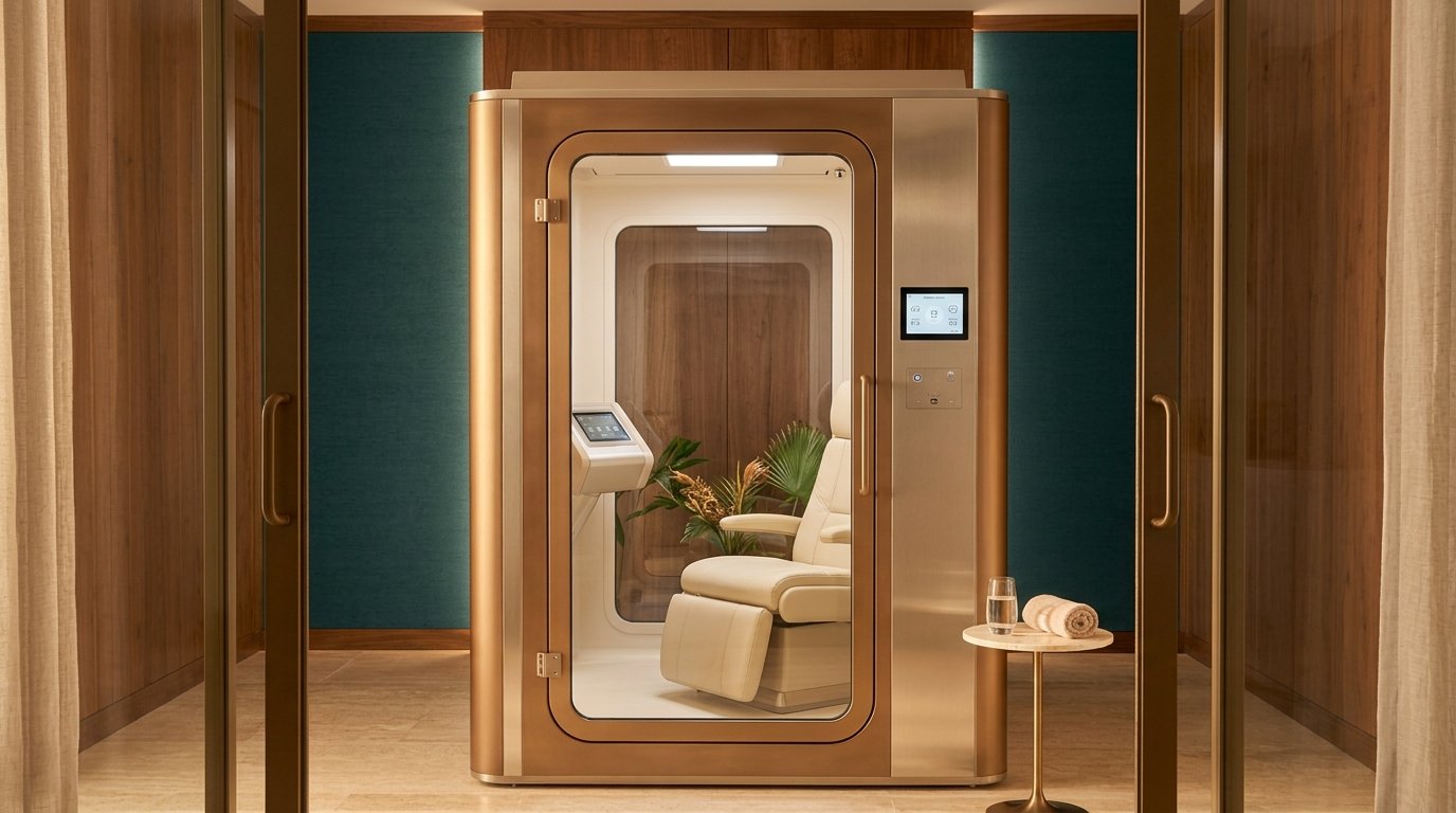 Clinical hyperbaric chamber detail — diabetic foot and wound care program