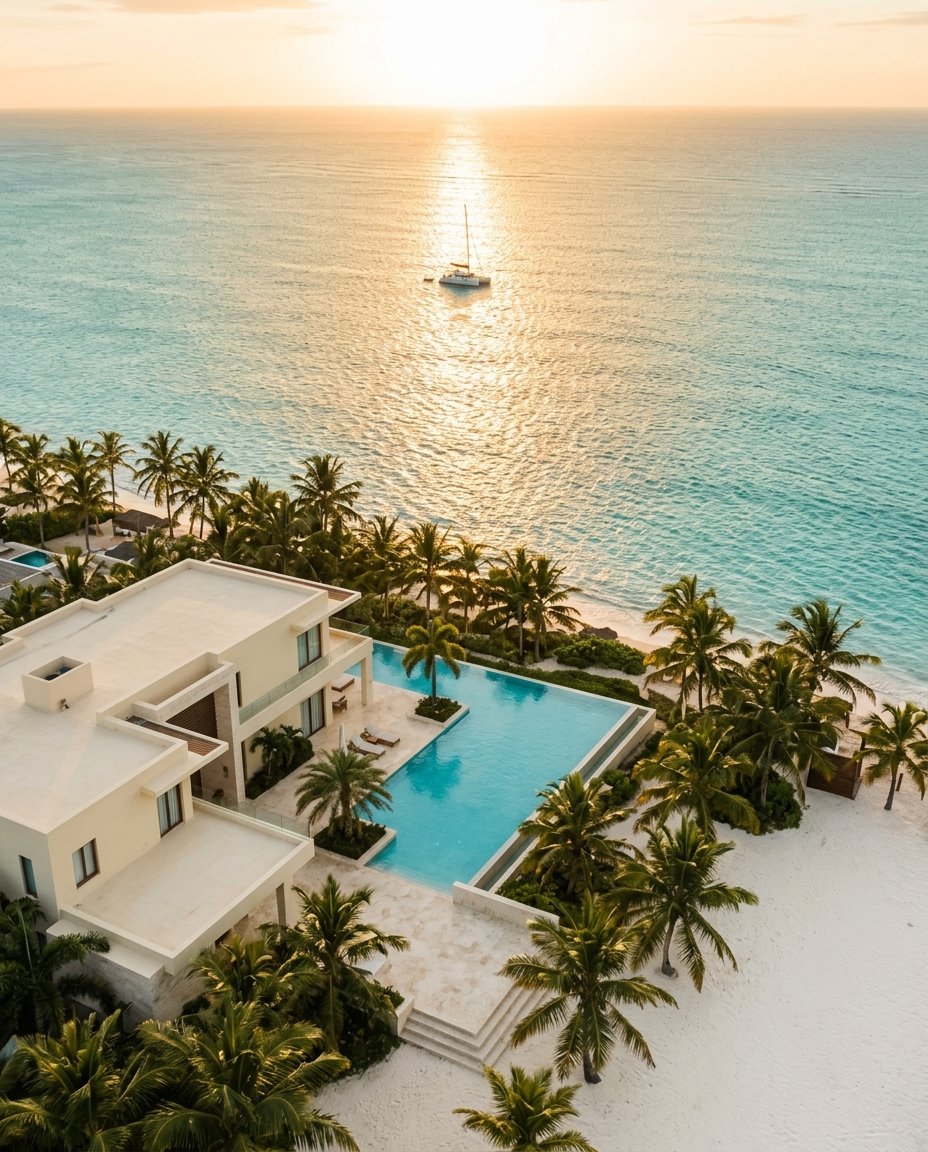 Private villa with infinity pool, Punta Cana — Evolve by Zenthra